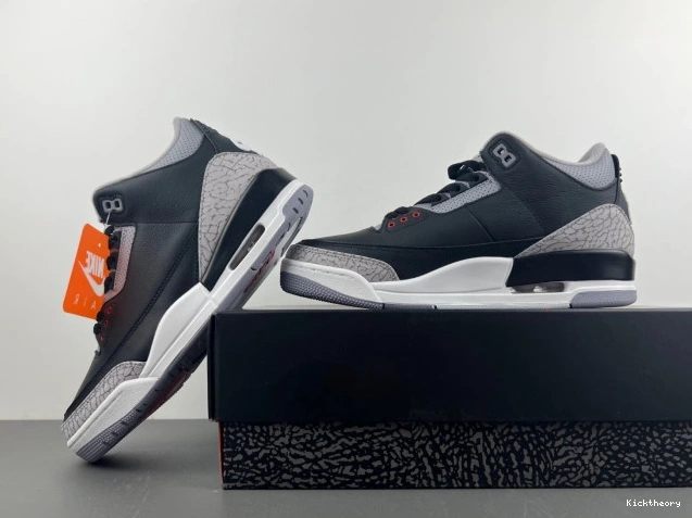 Kick Theory Black Cement DN3707-010 Air 3 Jordan 0809